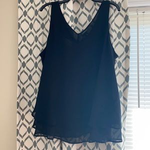 Lane Bryant size 22 Black Top
